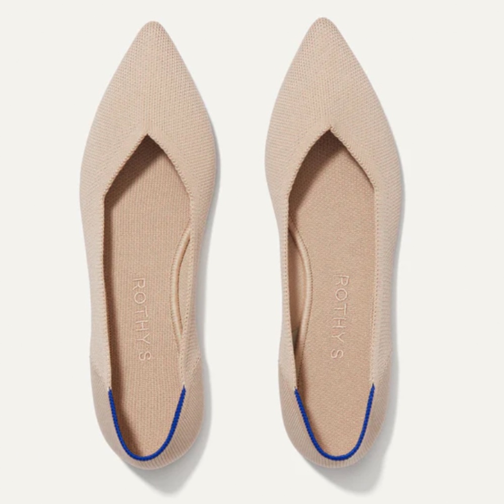 Rothy's The Point In Ecru - image 1